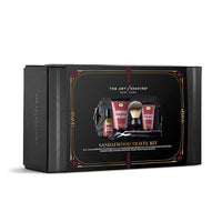 Sandalwood Travel Shave Kit With Bag